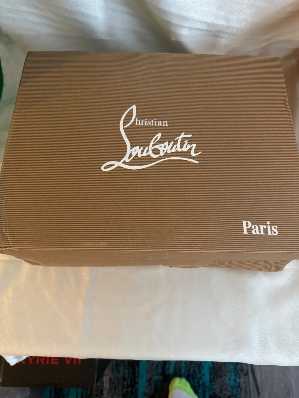 New! Christian Louboutin Louis Pik Pik Orlato high-top sneakers/ “Red Bottoms”